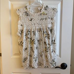 Embroidered Eyelet Too